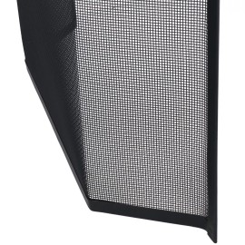 AB Tools Fire Guard Black Spark Guard Freestanding Fireside Fine Mesh Protector Screen