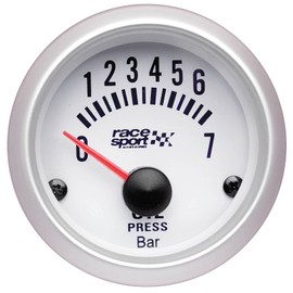 Sumex GAUG524 Race Sport Oil Pressure Gauge 12 V - White