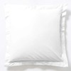 Vision 100% Cotton Pillowcase 65 x 65 cm White