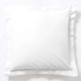 Vision 100% Cotton Pillowcase 65 x 65 cm White