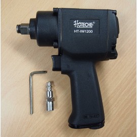 1/2" Dr. Mini Compact Air Impact Wrench Max Torque 383ft/lb