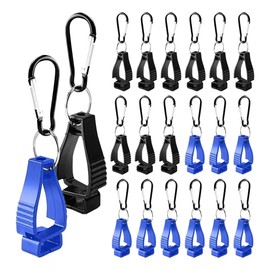 Juego de 20 piezas clips para guantes de trabajo, clips para guantes de seguridad para guantes de trabajo,soporte para guantes de cinturón para construcción, electricidad,trabajo de utilidad