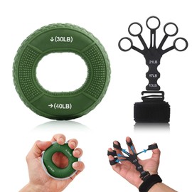 Finger Grip Strengthener Finger Power Grip Training [2026 Upgraded Version Hand Grip Strengthener] Finger Grip Strengthener Finger Trainer Hand Grip Strengthener Hand Grip Strengthener Hand Grip