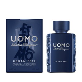FERRAGAMO Uomo Ferragamo Urban Feel Eau de Toilette Pour Homme, Cologne Spray for Men, 1.0 Fl. Oz.