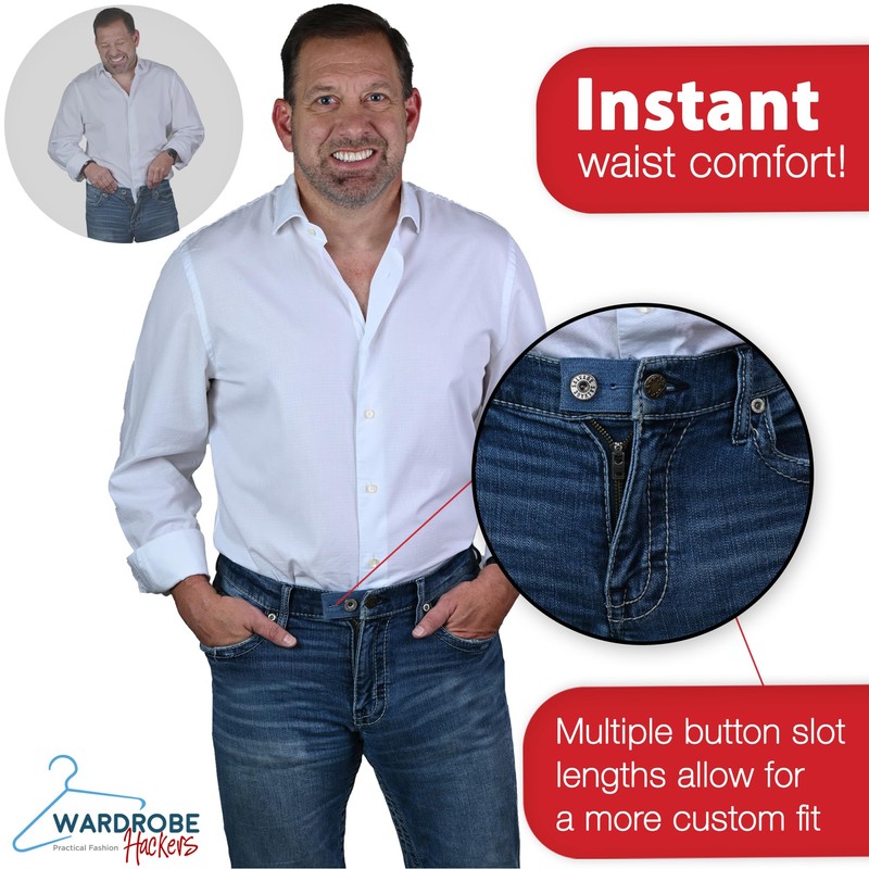 Button Extender for Pants Waist Extenders for Pants for Men