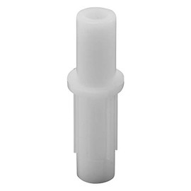 Prime-Line MP6672-4 Bi-Fold Door Top Pivot and Top Guide, 3/8 In. Outside Diameter, Plastic Construction, White (4 Pack)