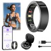 WIOONI Smart Ring Herren Damen, Fitness Ring Tracker Gesundheitsring mit