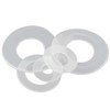FEEIMOL Plastic Flat Washers Clear Nylon Seal M20 x 30