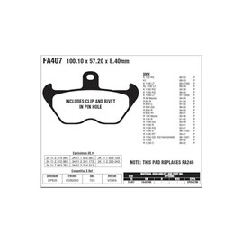 Ebc Ebc208000 brake pads
