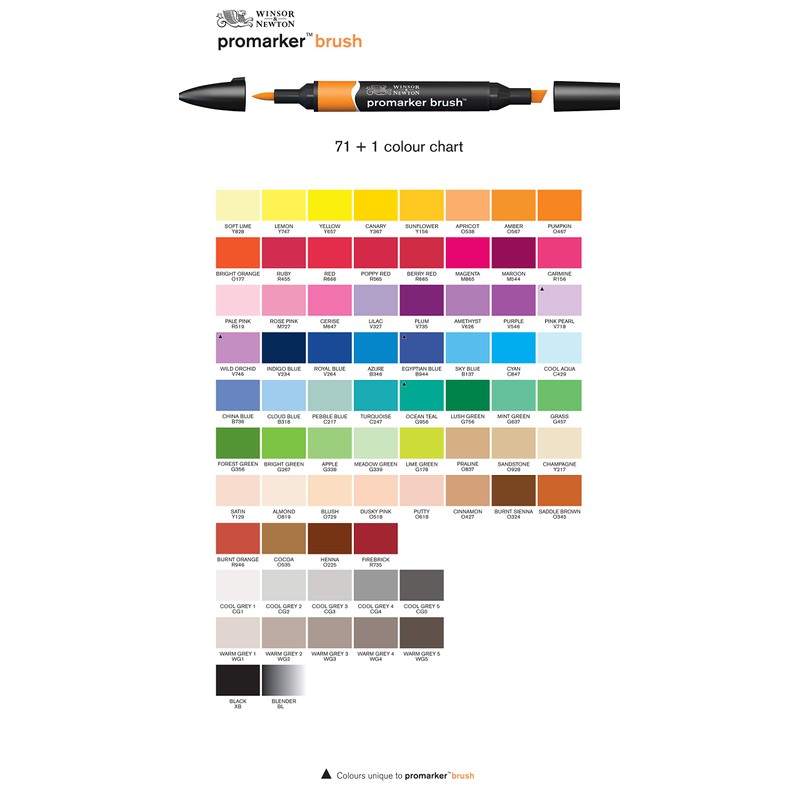 Winsor & Newton BrushMarker - Cloud Blue, Single, 0204378