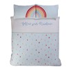 Rapport Home Rainbow Duvet Cover Set - Blue Single Bedding