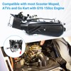 GY6 150cc PD24J Carburetor Ignition Coil Starter Solenoid Relay CDI