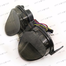 HTTMT MT177- New Smoke Rear Led Tail Light Compatible with 2001-2002 Yzf R6 Yzfr6 01 02