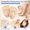 Almohadillas Metatarsianas Para Mujeres，Almohadillas Acolchadas De Bola De Pie，Transpirable, Suave