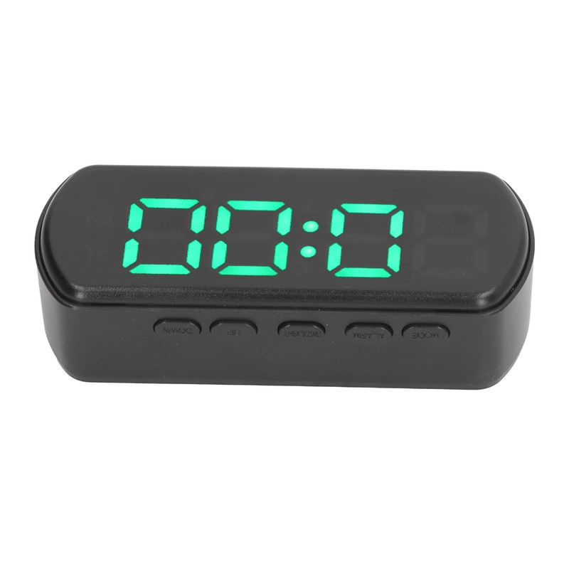 Digital Alarm Clocks Snooze Temperature 12 24Hr Small Electronic Desk