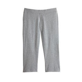 Coolibar UPF 50+ Women's Monterey Summer Capris - Sun Protective (2X- Grey Heather), Grey Heather, XX-Large