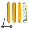 HAFRILY 4 x E Scooter Side Cover Reflector for E Scooter, Front and Rear Wheel Cap Reflector Block, Compatible Segway Ninebot Max G30/G30D/G30E/G30LP Series (Yellow)