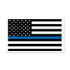 CafePress Thin Blue Line Flag Rectangle Car Bumper Magnet