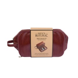 Men's Republic 8-Pieces Grooming Set with Toiletry Bag