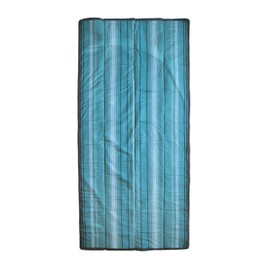 Little Unicorn Outdoor Family Picnic & Beach Blanket, Water-Resistant, Compact Fold, XL Size, 5 x 10 feet, (Shoreline Stripe)