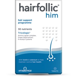 Vitabiotics Hairfollic Him - 30 Tablets
