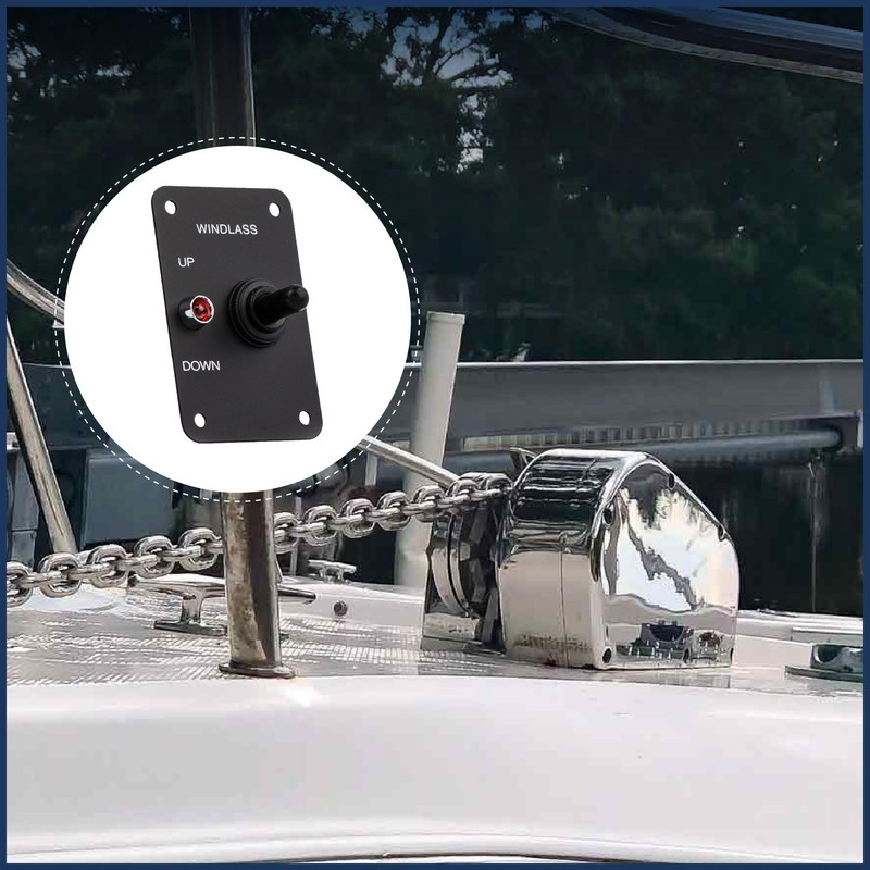 Marine Anchor Windlass up & Down 12v Toggle Control Switch