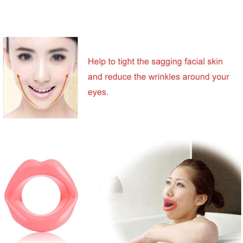 Majatou Lip Trainer, Silicone Face Lifting Lip Exerciser Mouth Muscle