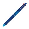 Pilot Tri-Color Ballpoint Pen, Acroball 3, 0.7, Clear Blue