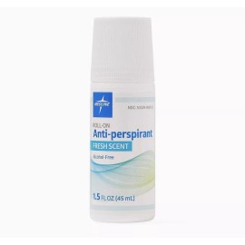 Medline MedSpa Roll-On Antiperspirant Deodorant, 1.5 oz., 2 Pack - MSC095010