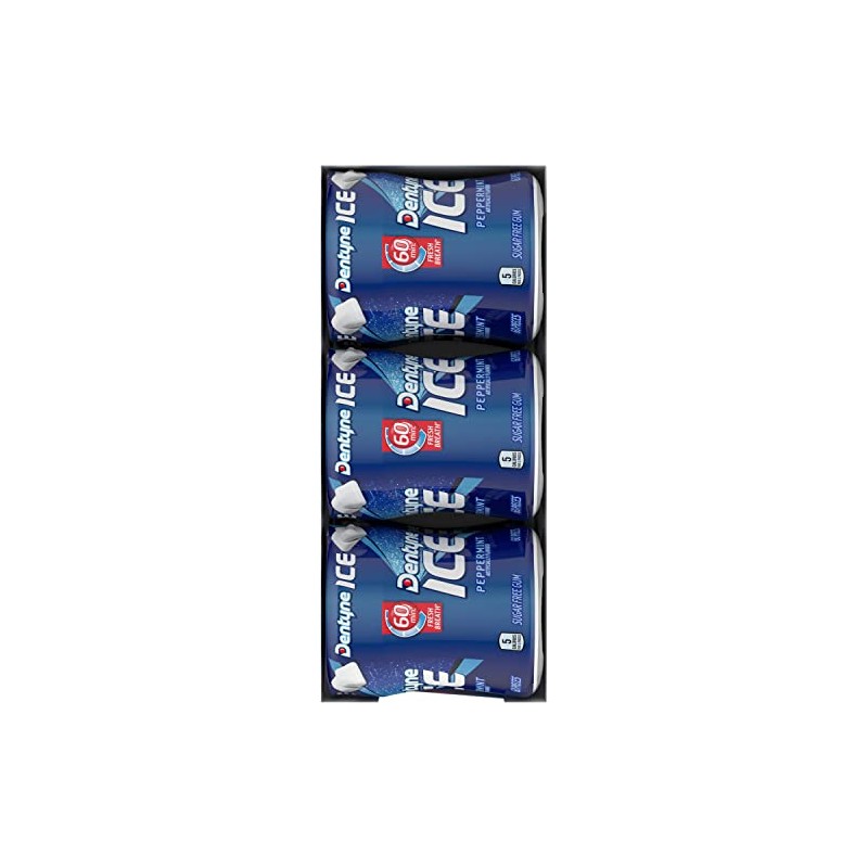 Dentyne Dentyne Ice Peppermint Sugar Free Gum, 6 Bottles of