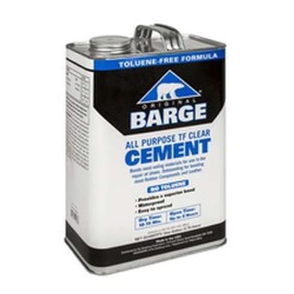 Barge Original All-Purpose TF Clear Cement by Quabaug Corp -1 Gallon- Shoe Glue Toluene Free