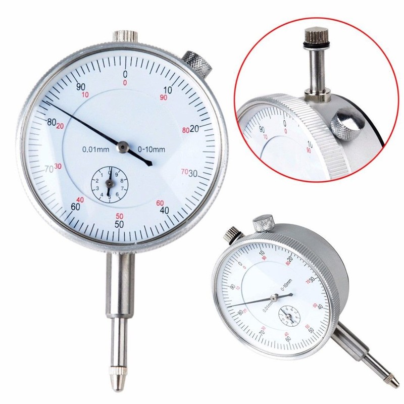 Dighchyu Dial Gauge Indicator Precision Metric Accuracy Measurement Instrument 0.01mm,