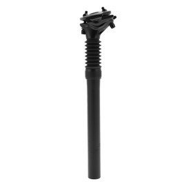BULLSPANN Bicycle Saddle Post 27.2x300mm Bicycle Seatpost Replacement for Road Mountain Bike Aluminum Alloy Black