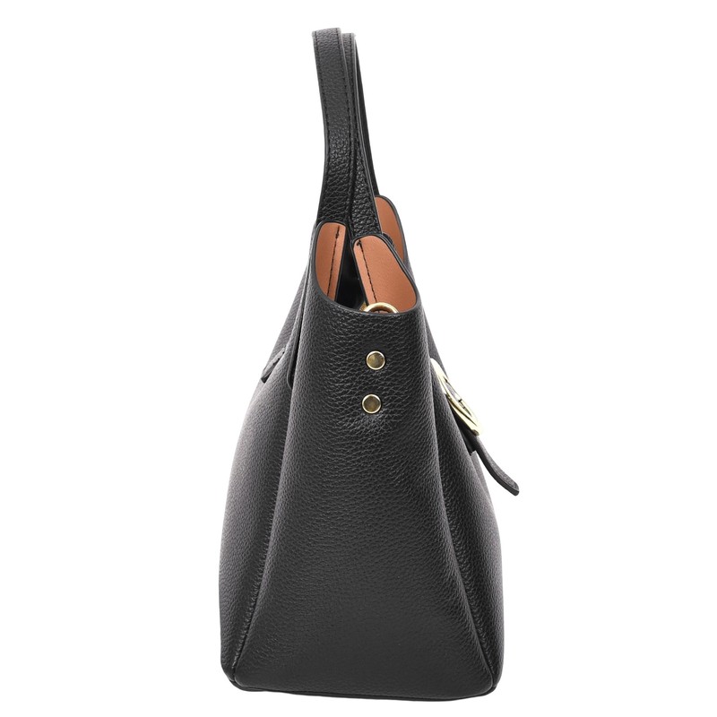 Womens Real Leather Handbag Top Handle Small Shoulder Bag Jasmine