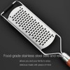 KULUNER Professional-Grade Lemon Zester with Ultra-Coarse Blades, Heavy-Duty Cheese/Vegetable Grater,