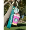 Starbucks Inspired KeyChains-4 Designs To Choose From-USA Seller!