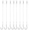 Goture Circle Hooks Rigs Saltwater Steel Leader Wire,35PCS Heavy Duty