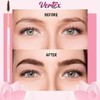 Vertex Eyebrow Brush Spoolie Comb - For Eyebrows Blending Brow