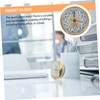 HOMSFOU Clock Fit up Insert Clock 70 Mm Clock Insert
