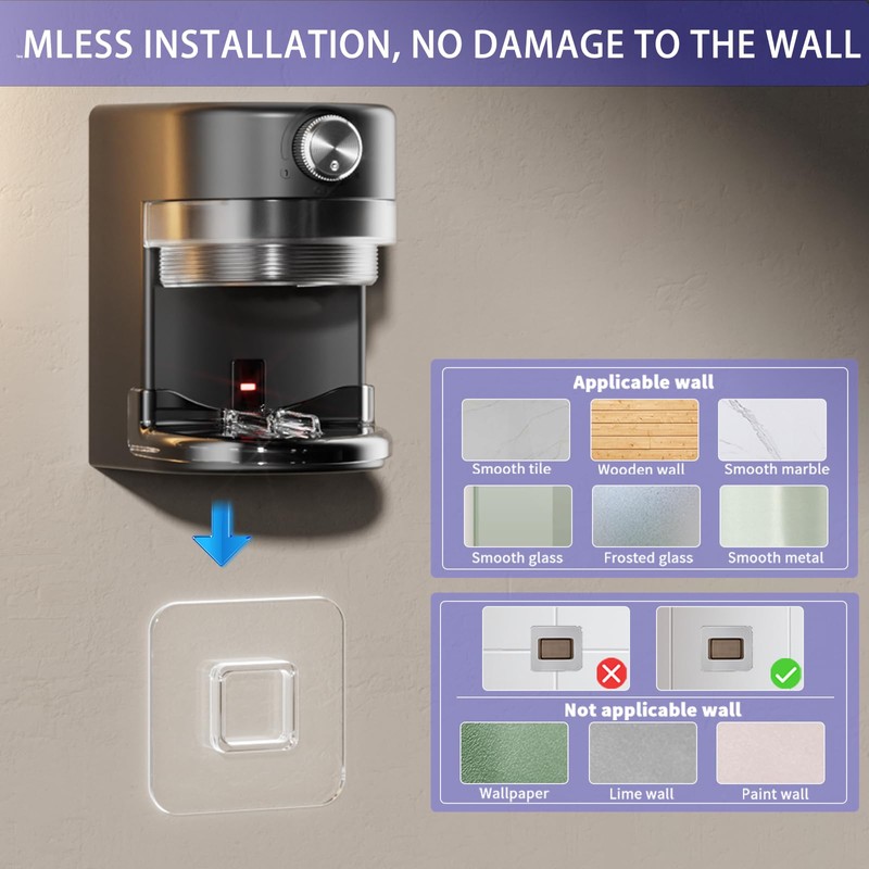 Toothpaste Squeezer, Bathroom Wall Mounted Electric Toothpaste Dispenser with Adjustable