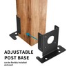Post Holder, Pack of 2 Screw-On Sleeves, 90 mm Deck