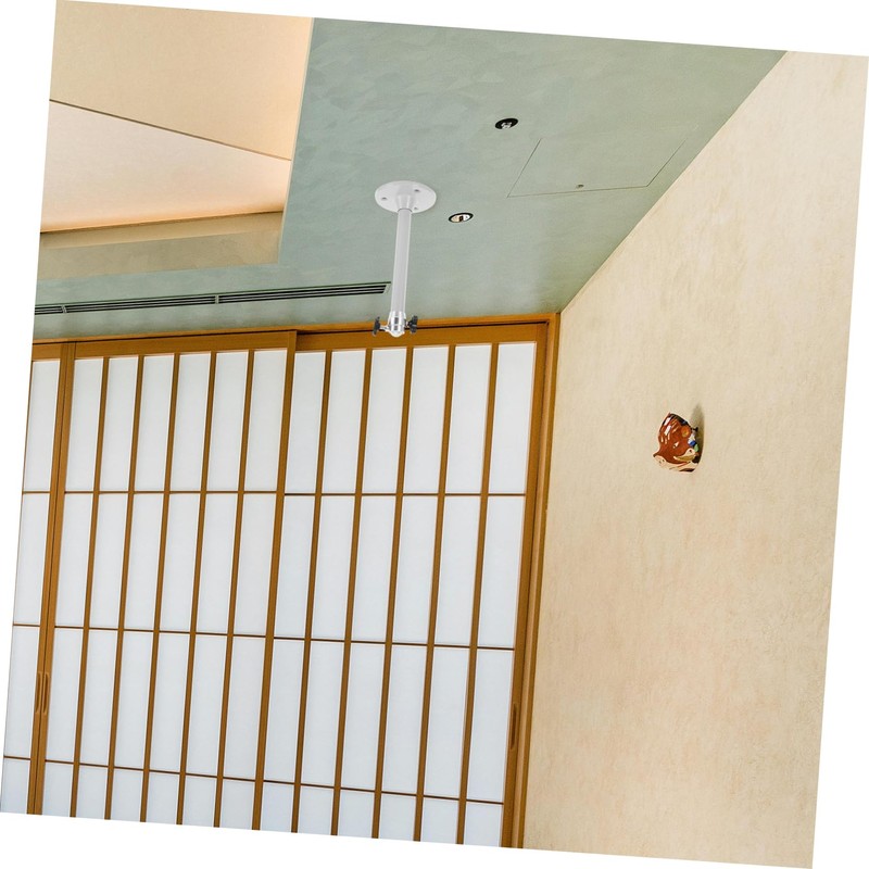 BUGUUYO Adjustable Projector Wall Mount Bracket Ceiling and Wall Shelf