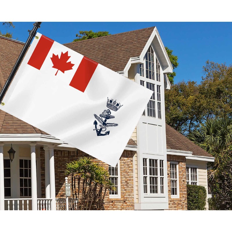 2×3 FT Canada Naval Ensign Flag, Medium 60×90 CM Canadian