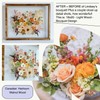 Volakk Floating Frames 16x20 Walnut Shadow Box Frame For Pressed