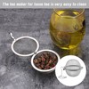 3PCS Tea Strainer Ball,Mesh Snap Ball Tea Strainer with Chain