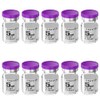 Biocomma 10pcs 5ml Sterile Empty Vial with Plastic Aluminum Caps，Penicillin