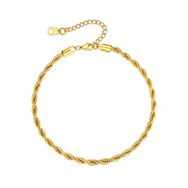 Gold Anklets for Women Anklets for Women Gold Womens Anklets Jewelry Rope Anklet Women's Anklets