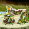 3 Tier Jungle Safari Cupcake Stand with 24 Cupcake Toppers