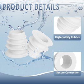 Gekufa Pool Cleaner Skimmer Cone Hose Adapter Replacement for Zodiac Baracuda W70263 W63900 & Pentair Kreepy Krauly K121110 – Fits 1-1/2" to 2" Pool Vacuum Hose