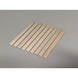 Atwood Woodworking N Scale Laser Cut Sidewalk Cobblestone - 440 Scale Feet Layout Scenery